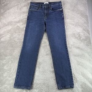 Spoke London Build B Selvedge Jeans Mens 32x30 Dark Wash Stretch Denim Tapered